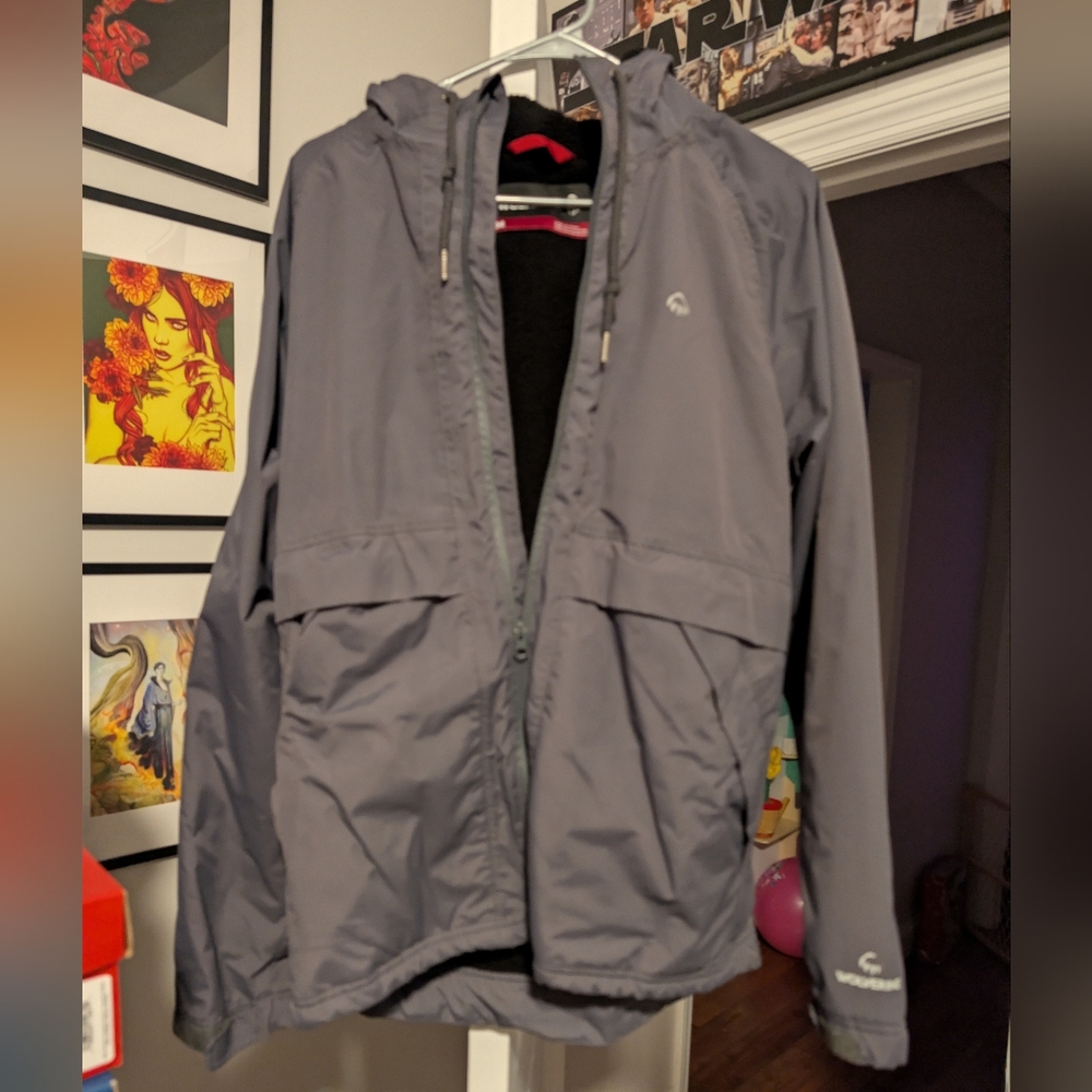 Wolverine Men's Gray Raincoat